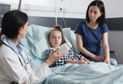 Requiring hospitalisation